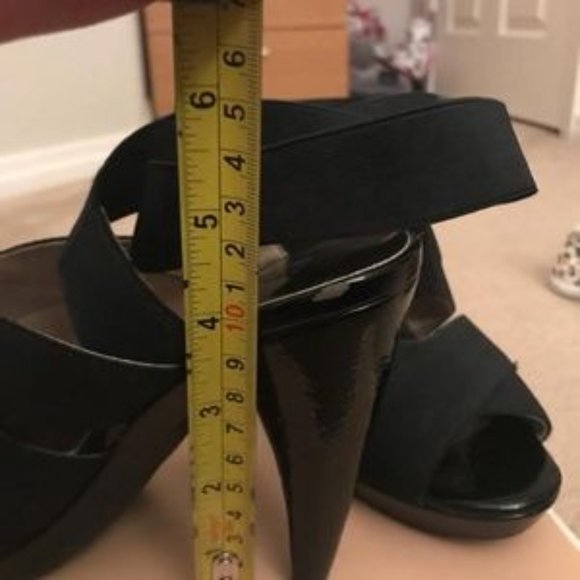 Michael Kors Jillian Cross Strap Platform Heels - Picture 7 of 7